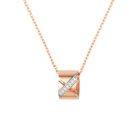 [Luckin Jewelry]LIENS EVIDENCE DIAMOND NECKLACE
