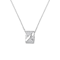 [Luckin Jewelry]LIENS EVIDENCE DIAMOND PAVED NECKLACE