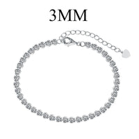 [Luckin Jewelry]Ornate  Sparkling Round Cut Daily Bracelet