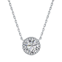 [Luckin Jewelry]Luxurious Round Cut Necklace