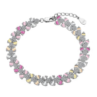 [Luckin Jewelry]Dainty Exquisite Flower Shape Daily Bracelet