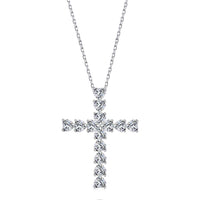 [Luckin Jewelry]Radiant Cross Shape Necklace