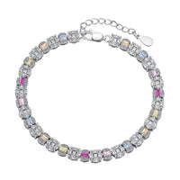 [Luckin Jewelry]Dazzling Radiant Multi Cut Daily Bracelet