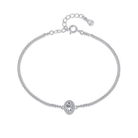 [Luckin Jewelry]Exquisite Oval Shape Bracelet