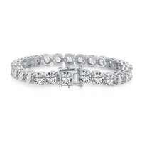 [Luckin Jewelry]0.75 Carat Dazzling Round Cut Wedding Bracelet