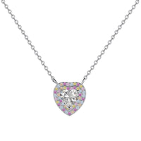 [Luckin Jewelry]Exquisite Heart Shape Necklace
