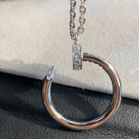 [Luckin Jewelry]JUSTE NECKLACE SILVER