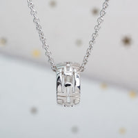 [Luckin Jewelry]PARENTESI NECKLACE SILVER