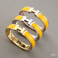 [Luckin Jewelry]H YELLOW BRACELET