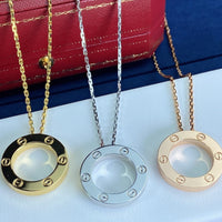 [Luckin Jewelry]LOVE NECKLACE 16MM