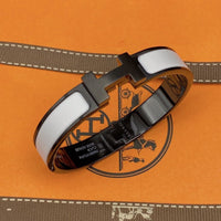 [Luckin Jewelry]H BRACELET 12MM BLACK WHITE CERAMIC
