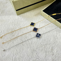 [Luckin Jewelry]CLOVER 1 MOTIF PIETERSITE BRACELET