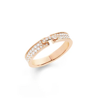 [Luckin Jewelry]ALLIANCE LIENS VIDENCE PAVED DIAMOND 4MM RING