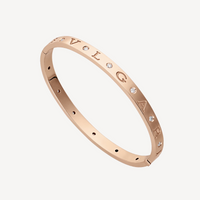 [Luckin Jewelry]ZERO 1 PINK GOLD 12 DIAMONDS BRACELET