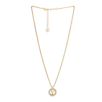 [Luckin Jewelry]BY NIGHT DIAMOND PAVED NECKLACE