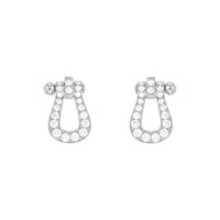[Luckin Jewelry]FORCE 10 FULL DIAMOND STUD EARRINGS MINI MODEL