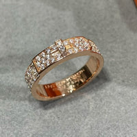 [Luckin Jewelry]KELLY PINK GOLD DIAMOND RING