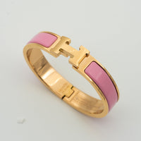 [Luckin Jewelry]H PINK BRACELET