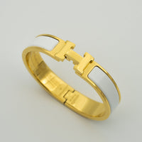 [Luckin Jewelry]H WHITE BRACELET