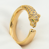 [Luckin Jewelry]PANTHERE RING DIAMOND 7.3MM