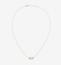 [Luckin Jewelry]FORCE 10 DIAMOND PINK GOLD NECKLACE MINI MODEL
