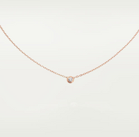 [Luckin Jewelry]DAMOUR DIAMOND NECKLACE