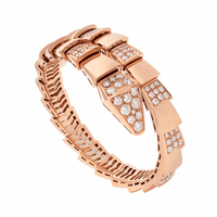 [Luckin Jewelry]SERPENTI BRACELET PINK GOLD DIAMOND