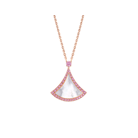 [Luckin Jewelry]DREAM NECKLACE MOP DIAMOND PINK
