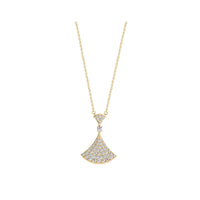 [Luckin Jewelry]DREAM NECKLACE GOLD FULL DIAMOND
