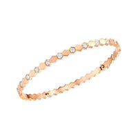 [Luckin Jewelry]BEE LOVE PINK GOLD DIAMOND BRACELET