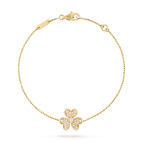 [Luckin Jewelry]FRIVOLE GOLD FLOWER DIAMOND BRACELET