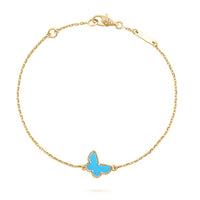 [Luckin Jewelry]BUTTERFLY TURQUOISE BUTTERFLY BRACELET